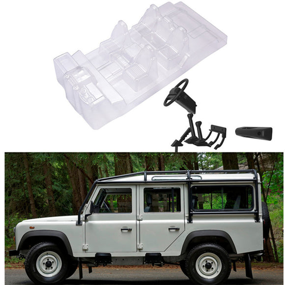 Simulation Interior Car Body Shell Decoration for Traxxas TRX4 Land Rover Defender D110 Rc Parts