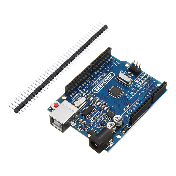2Pcs Geekcreit UNO R3 ATmega328P Development Board For Arduino No Cable