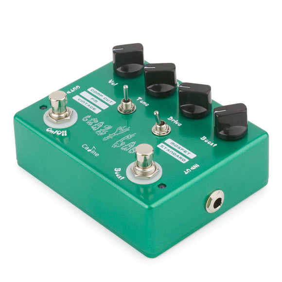 Caline CP-20 Crazy Cacti Overdrive Guitar Effects Pedal True Bypass With Aluminum Alloy Housing