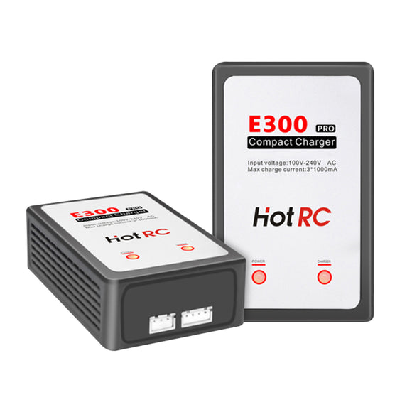 HOTRC E300 AC Battery Balance Charger for 2-3S Lipo Battery
