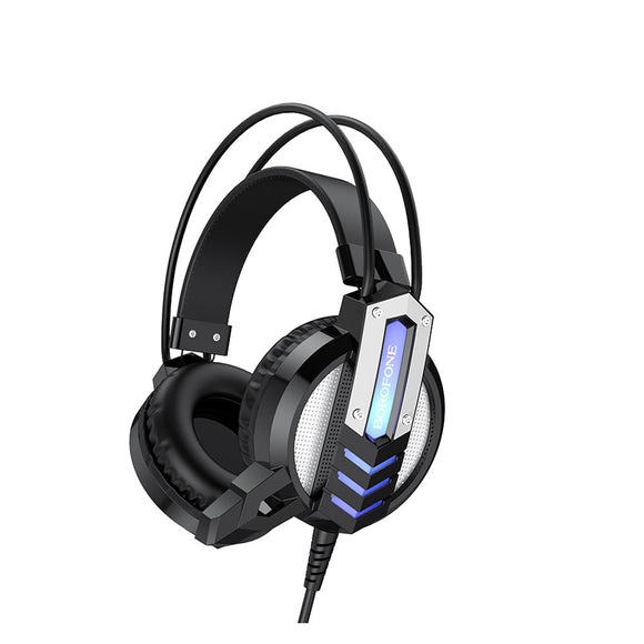 BOROFONE BO100 Over-Ear Wired Gaming Headphone Noise Cancelling Hifi Headsets With Mic for PC Computer