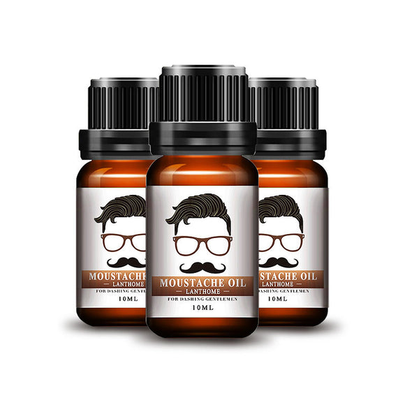 10ml Natural Beard  Mustache Nourishment Oil Nursing Moisturizing Conditioner