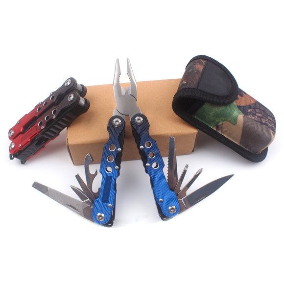 Folding Multi-Purpose Combination Multi-function Knife Pliers Nail Tools
