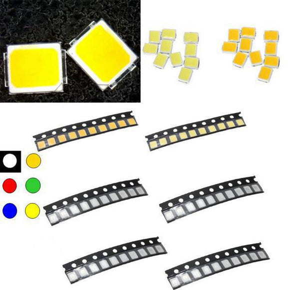 10 pcs 2835 Colorful SMD SMT LED Light Lamp Beads For Strip Lights