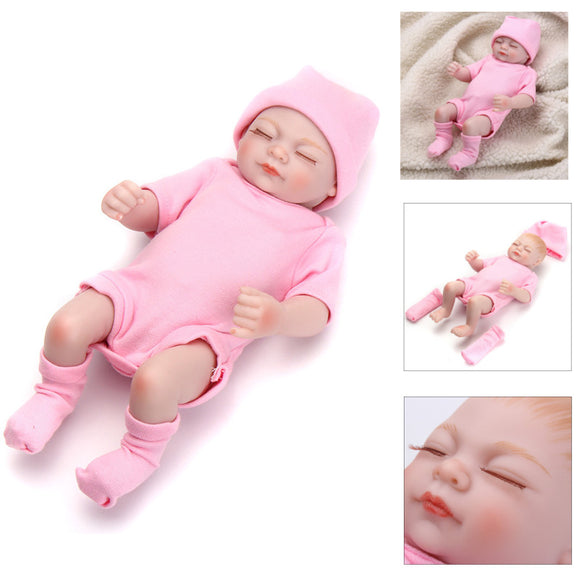28CM Baby Simulation Doll Soft Child Baby Doll Toy Kids Boy Girl Birthday Gift Emulated Dolls
