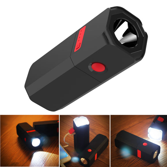 Tuya 2 in 1 10400mAh Power Bank for Phone and Dimming Mini USB LED Flashlight for Reading Outdoor