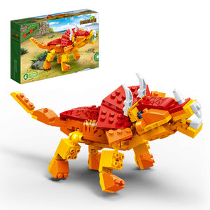 BanBao Jurassic Dinosaur World Park Animal Blocks Toys Educational Building Bricks Model Toys