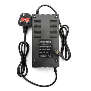 AC 110V-240V DC 48V 2A Lithium Battery Charger UK Plug For Electric Motorcycle Bikes