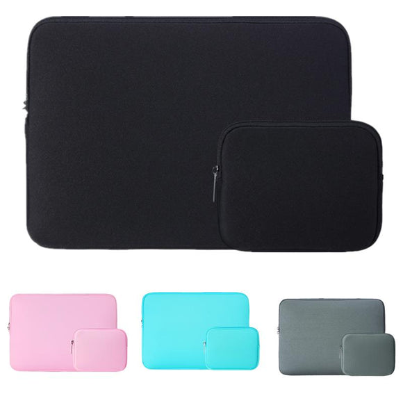 15.6 Inch Waterproof Laptop Case Bag for MacBook Pro Air Xiaomi Pro Air With Small Case For Charger