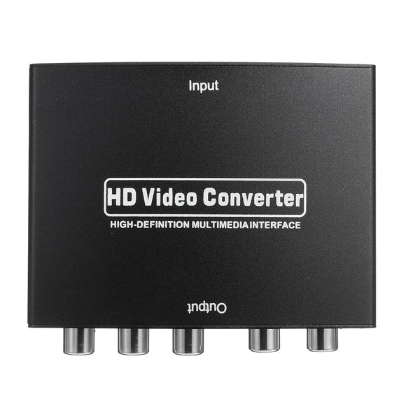 SD-020 1080P HD to RGB Component 5RCA YPbPr Video R/L Audio Converter Adapter TV PC