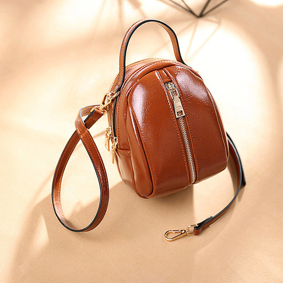 Women Faux Leather Wild Crossbody Bag Fashion Shell Bag Shoulder Bag Handbag