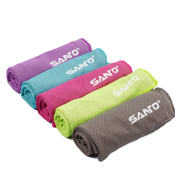 IPRee Sports Cooling Cold Towel Summer Sweat Absorbent Towel Quick Dry Washcloth For Gym