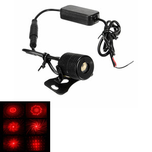 Anti-rear-end Laser Fog Light Brake LED Chassis Lights For Motorcycle Scooter Car