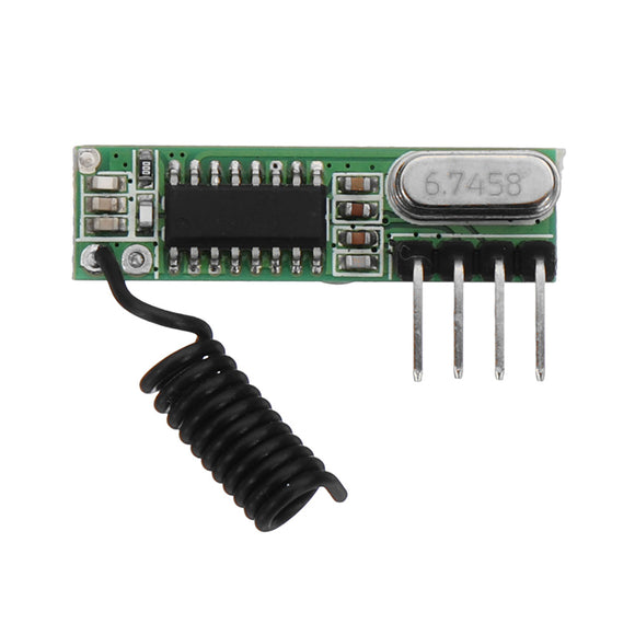 10pcs DC3~5V AK-119 433.92MHZ 4 Pin Superheterodyne Receiver Board Without Decoding -105dBm