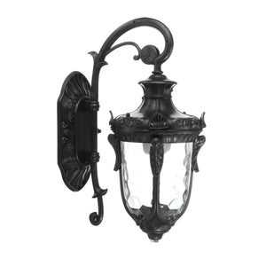 Antique Nautical Style Lantern Wall Glass Shade Porch Wall Light Fixture