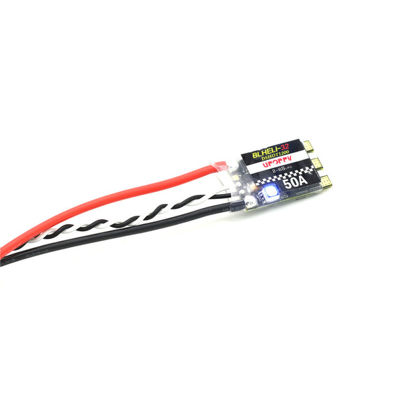 UFOFPV 50A BLHeli_32 ESC Dshot1200 2-6S Integrated RGB LED For RC Drone FPV Racing Muti Rotor