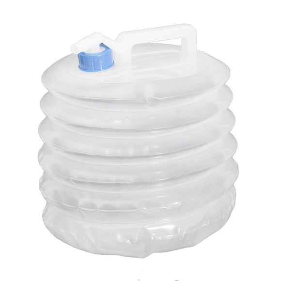 3L/5L/10L Portable PE Folding Drinking Water Bag Container Outdoor Sports Activieties