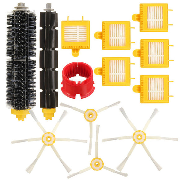13pcs Vacuum Cleaner Accessories Kit Replacement Filters and Brushes for iRobot Roomba 700 Series
