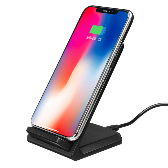 10W Qi Wireless Charger Fast Charging Phone Holder For iPhone Samsung Huawei Xiaomi