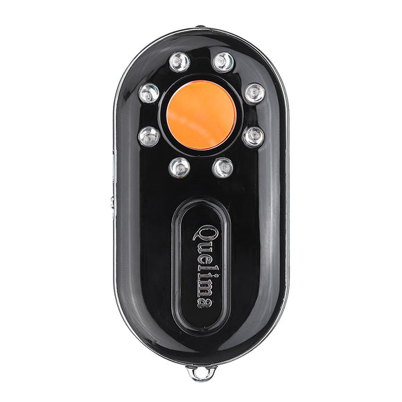 Quelima K98 3-1 Wireless RF Signal Detector Hotel Camera Vibration Alarm Portable Anti-theft Device
