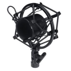 Metal Microphone Mount Mic Holder Bracket for Radio Broadcasting Studio Record Voice