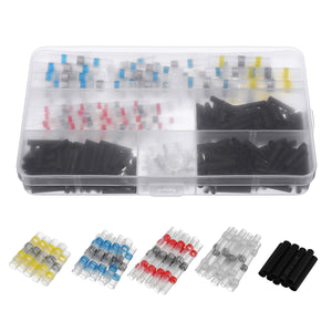 320PCS/700PCS Solder Seal Heat Shrink Butt Wire Connectors Terminals Waterproof