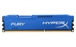 Kingston HX318C10F/8 hyper-x Fury with asymmetrical Blue heatsink