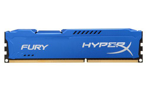 Kingston HX318C10F/4 hyper-x Fury with asymmetrical Blue heatsink