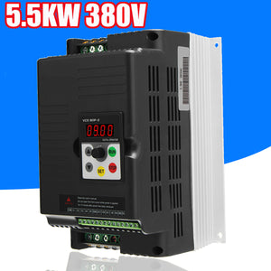 5.5KW 380V 3 Phase VFD Variable Frequency Drive Inverter Motor Speed Controller