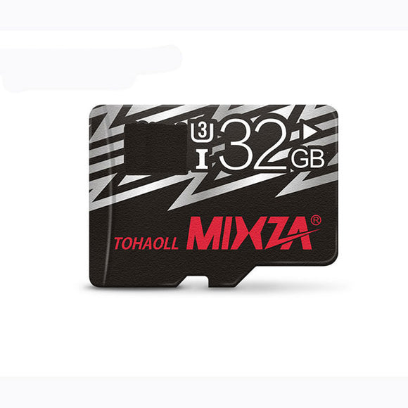 MIXZA U3 TF Card 32GB UHS-I Flash Memory Card Class10 For Smartphone Camera MP3