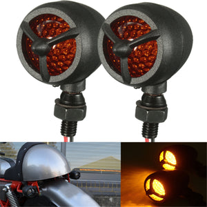 12V 11LED Aluminum Turn Signal Indicator Light Waterproof Motorcycle For Harley