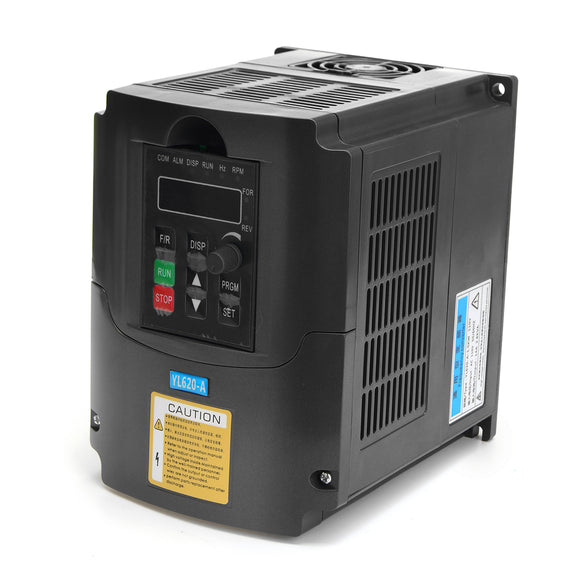110V 1.5kw Variable Frequency Inverter Built-in PLC Single Phase In Three Phase Out Speed Control