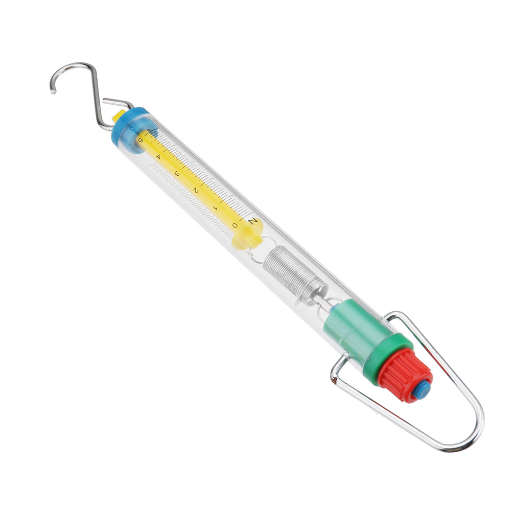 Mechanical Scale Plastic Transparent Spring Scale Spring Balance 5N Wi ...