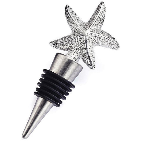 KCASA KC-SP102 Starfish Wine Bottle Stopper Wedding Favor Gift Party Beach Summer