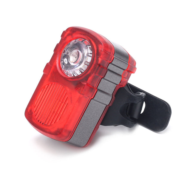 XANES Bike Light 80LM Double/ Multicolor Light Modes USB Rechargeable Waterproof Warning Tailight