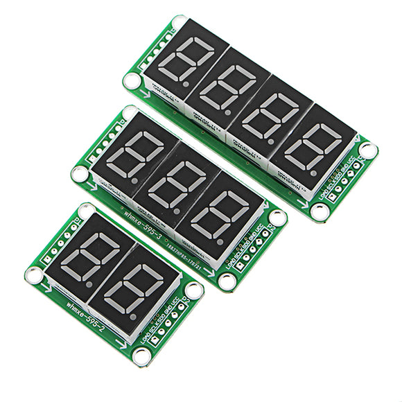74HC595 Static Driving Digital Display Module Can Series Seamlessly 0.5-inch Bright Red
