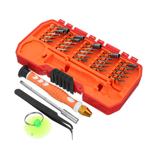 AC - 101 29 in 1 Multifunctional Screwdriver Bit Tools Kit for Disassembling iPhone Android Phone PC