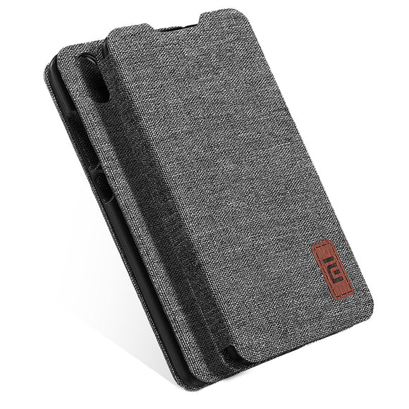 Bakeey Flip Shockproof Fabric Soft Silicone Edge Full Body Protective Case For Xiaomi Redmi 7A