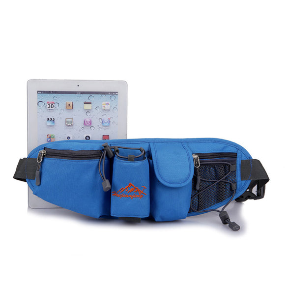 Portable Multifunction Bottle Carrier Portable Outdoor Waist Bag Sports Pack Bag Storage Phone Bag