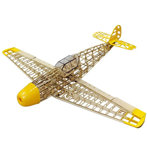 Light Wooden BF109 Fighter Plane Toy Model Airplane Handcraft Decor