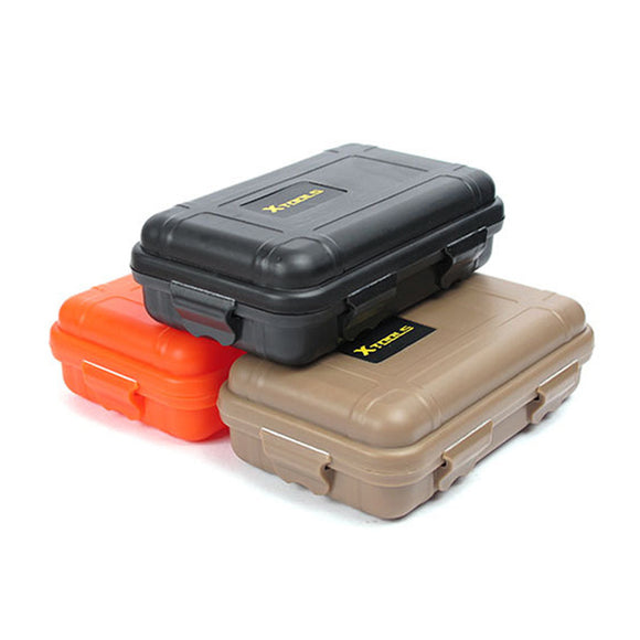 IPRee Outdoor EDC Waterproof Survival Box Container Shockproof Tools Kit Storage Case