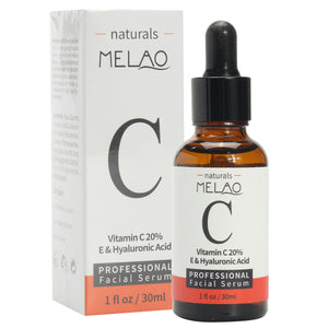 Melao Vitamin C E Hyaluronic Acid Serum Essence Youthful Skin Care Smoother Anti Aging Wrinkle