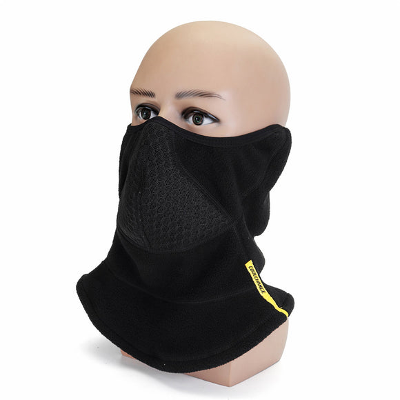 Coolchange Motorcycle Scooter Winter Riding Face Mask Ear Protection Fleece Windproof