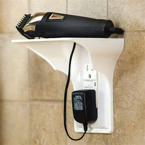 Innovative Switch Plug Stacks Power Outlet Shelf Simple Wall Stack Mobile Charging Shelf Holder