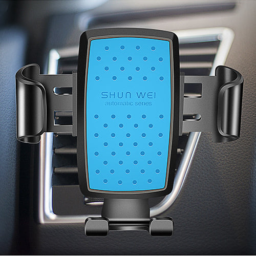 Car Gravity Linkage Phone Holder Air Vent 360 Degrees Rotation Adjustable Gear Holder Stand
