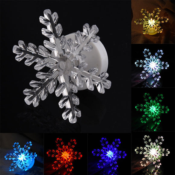 Christmas 3D LED Acrylic Night Light 7 Colors Flashing Touch Switch Christmas Home Decor