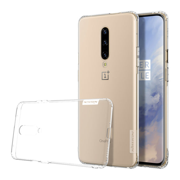 NILLKIN Translucent With Air Corners Shockproof Soft TPU Protective Case for OnePlus 7 Pro