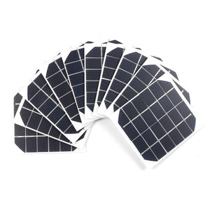 10Pcs/Pack 6v 2w 120*110 High Efficiency Monocrystalline Solar Cell Panel