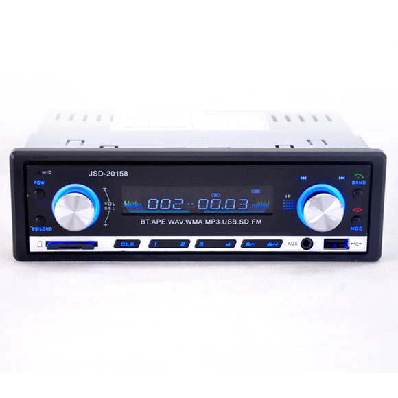 JSD-20158 bluetooth Vehicle Car MP3 Player Stereo With FM Radio Multifunction