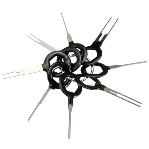 Excellway 8pcs Terminal Removal Tool Kit Wiring connector Pin Release Extractor Puller